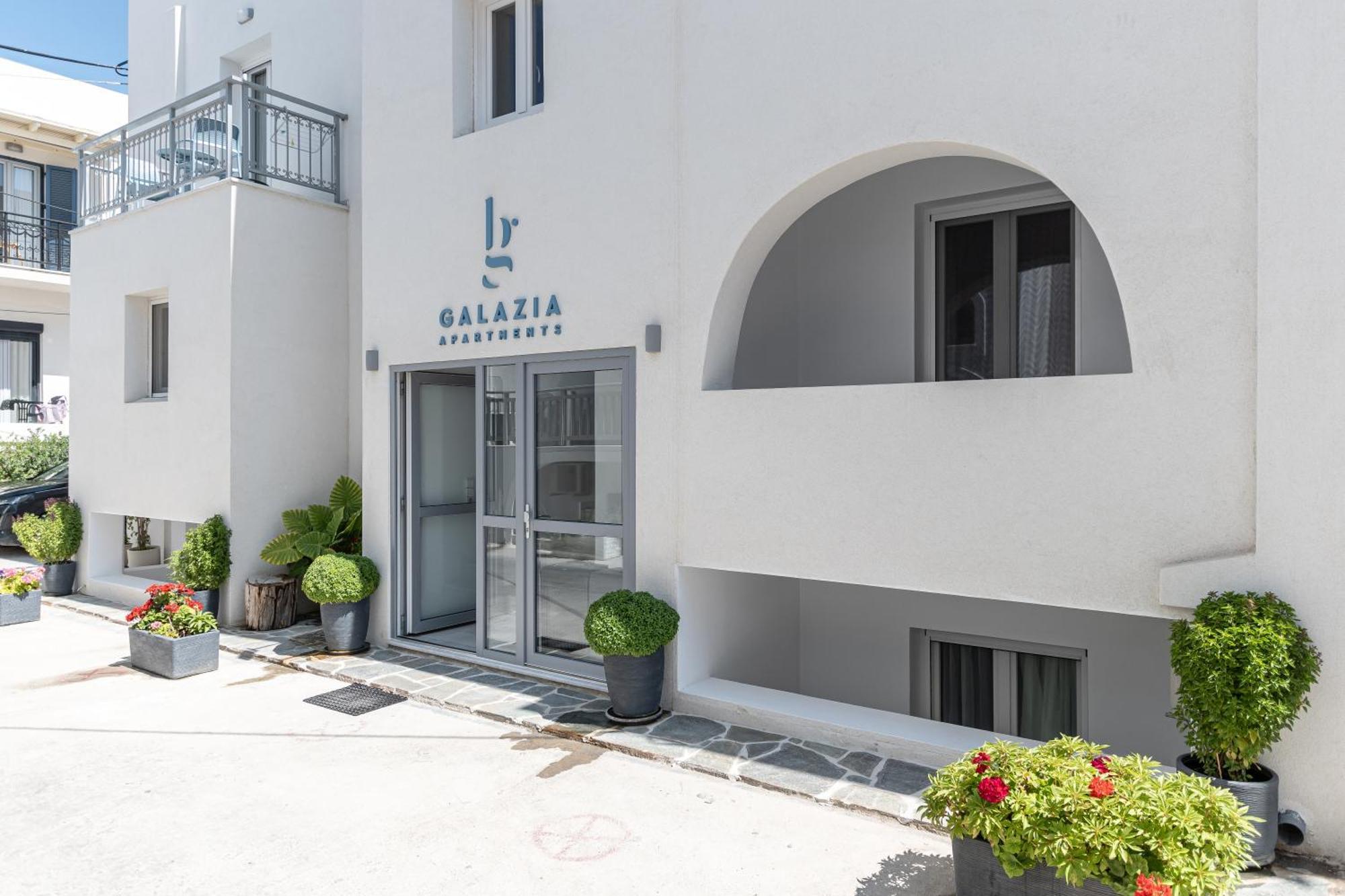 Galazia Boutique Apartments Naxos City Zewnętrze zdjęcie
